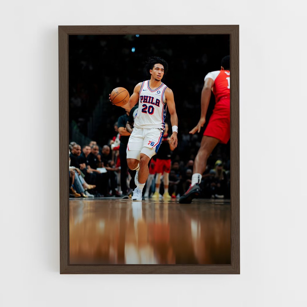 Poster Dribbleur Étoile – affiche Basketball (vue 5)